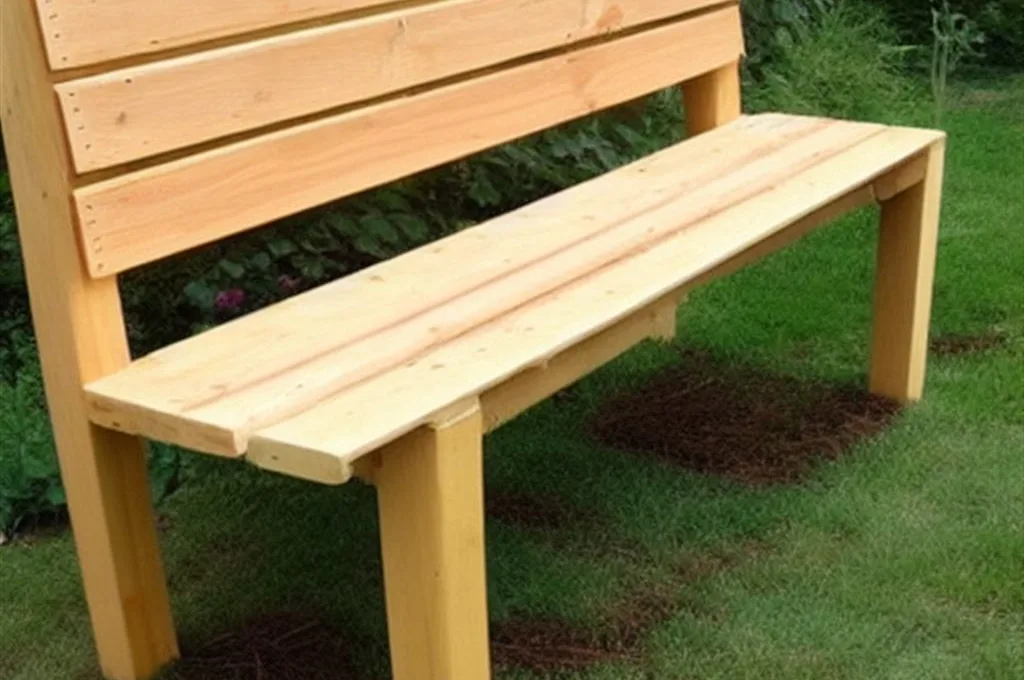 Jak zrobić prostą ławkę ogrodową