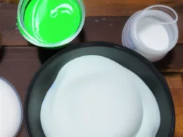 Jak zrobić szlam z białego kleju