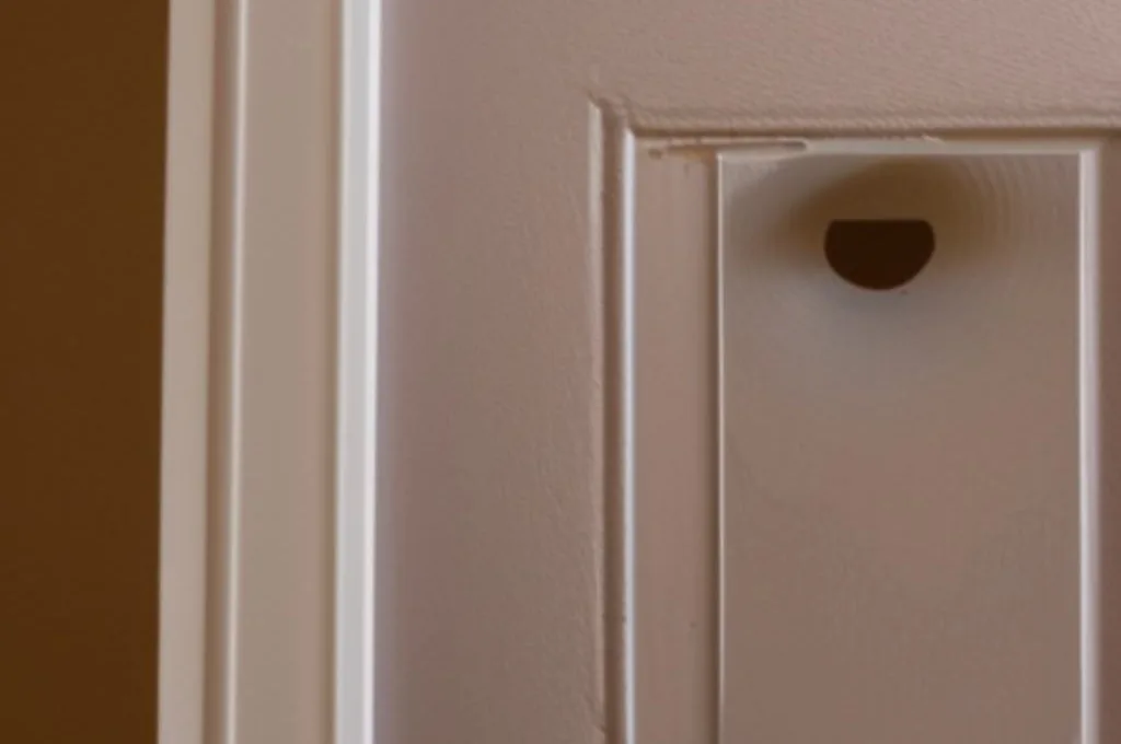 Jak naprawić dziurę w drzwiach