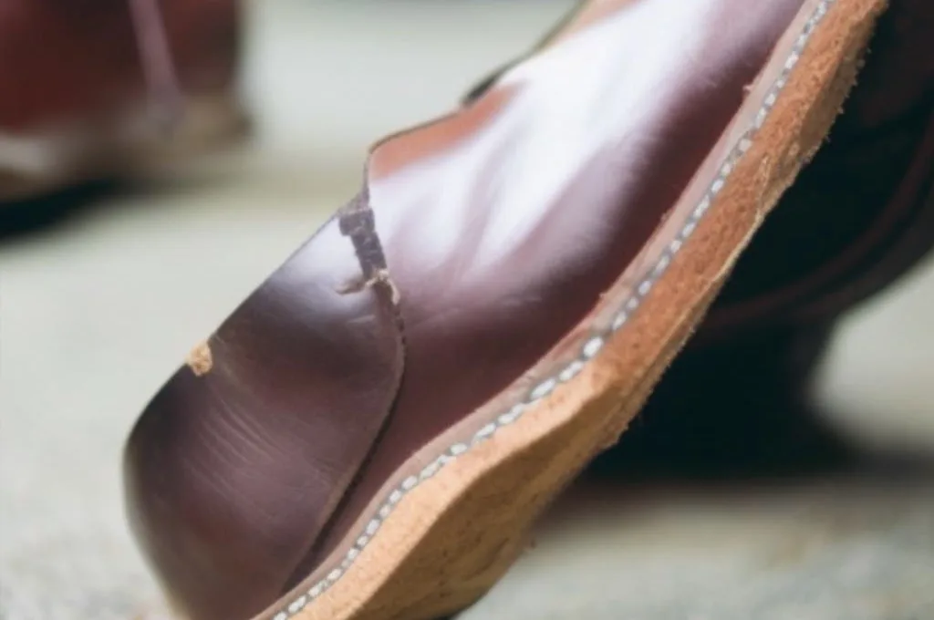 Jak naprawić porysowane buty skórzane