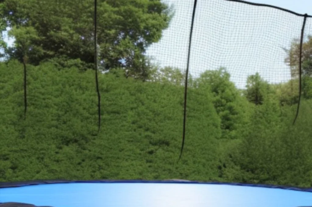 Jak naprawić siatkę trampoliny