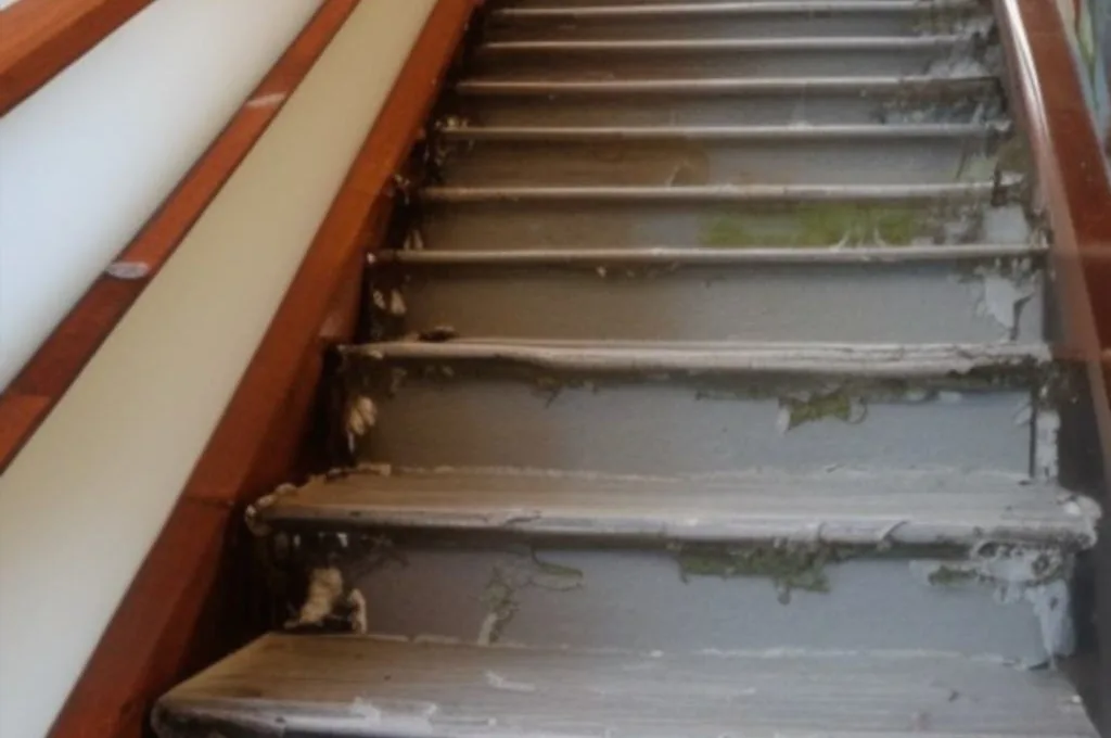 Jak naprawić źle wylane schody