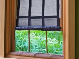 Jak samemu zrobić moskitierę na okno