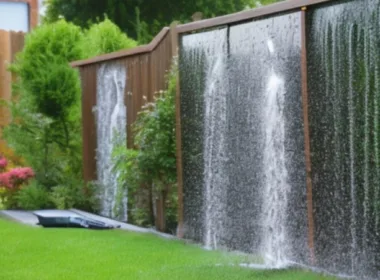 Jak samemu zrobić ścianę wodną w ogrodzie