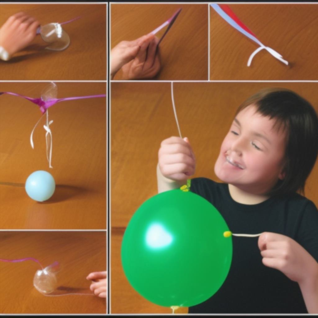 jak zrobić stojak na balony