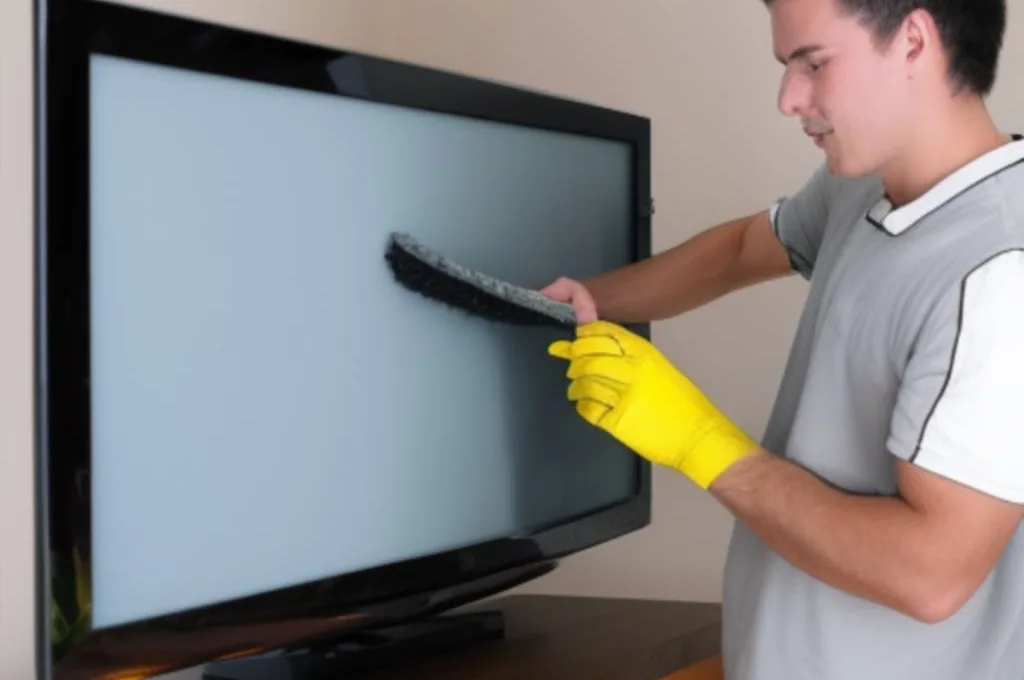 Jak wyczyścić ekran telewizora?