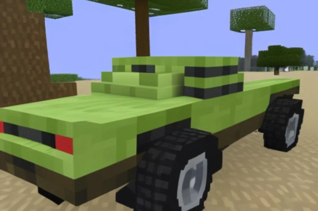 Jak zrobić auto w Minecraft