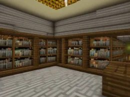 Jak zrobić biblioteczki w Minecraft