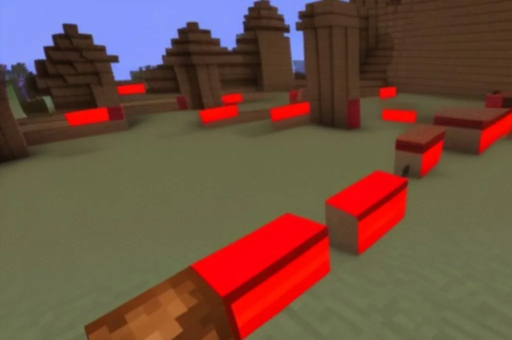 Jak zrobić czerwoną pochodnię w Minecraft