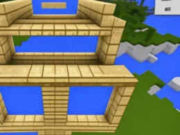 Jak zrobić drabinki w Minecraft