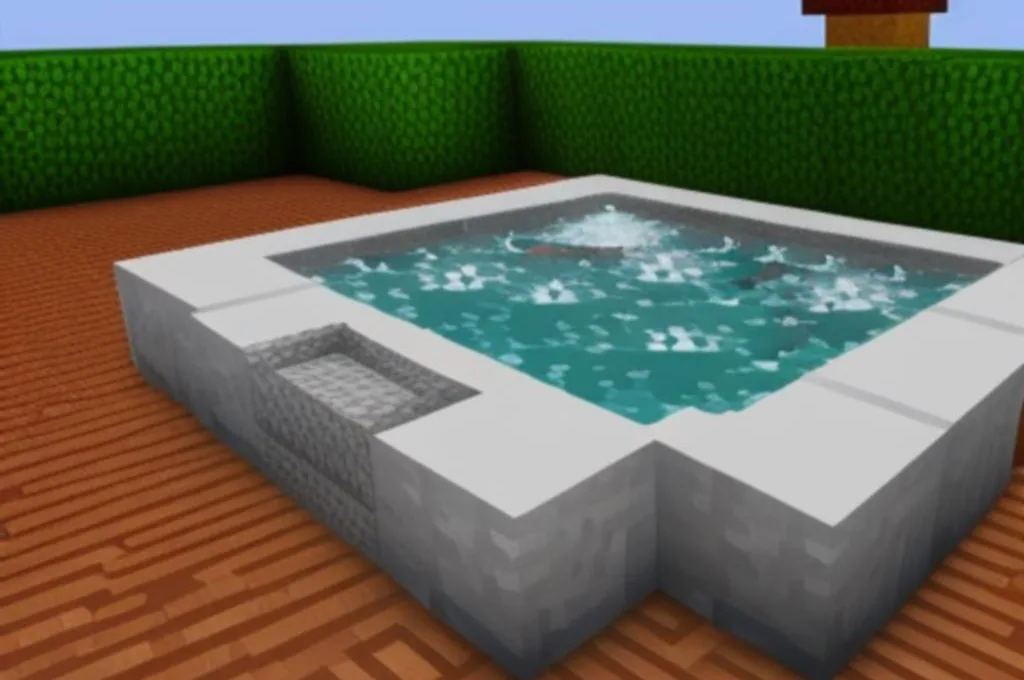 Jak zrobić jacuzzi w Minecraft