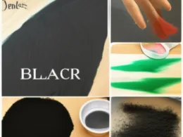 Jak zrobić kolor czarny z barwników