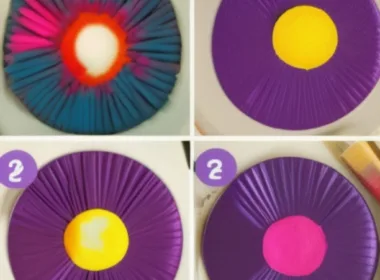 Jak zrobić kolor fioletowy z kredek