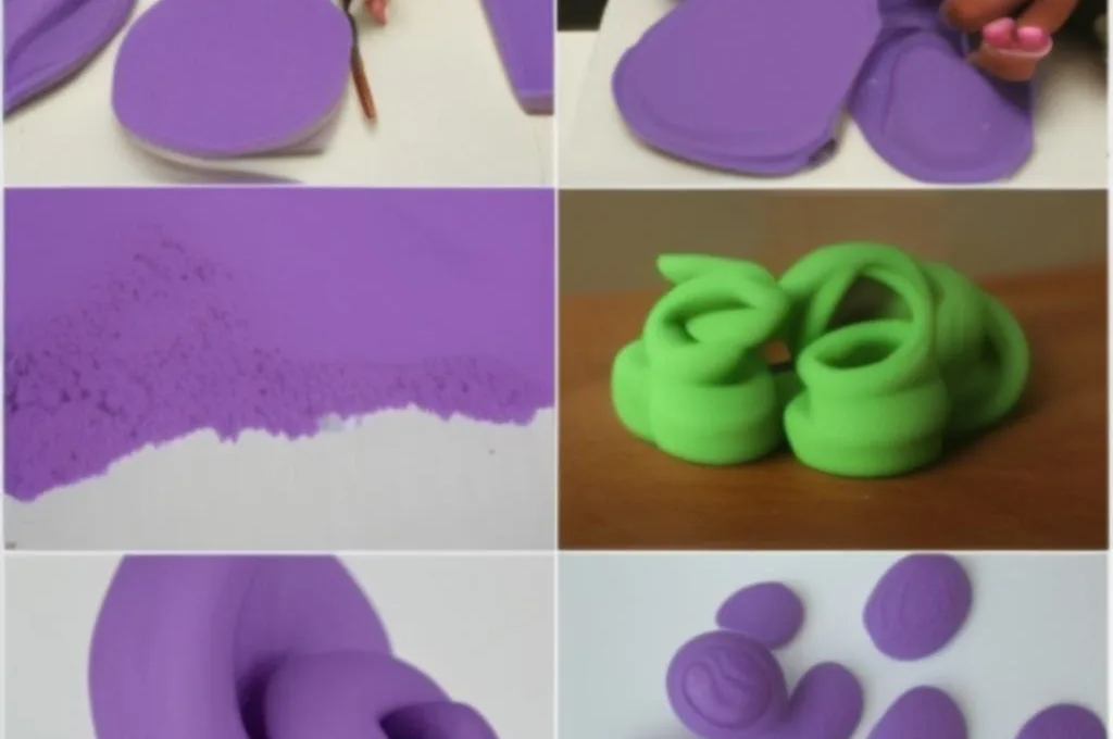 Jak zrobić kolor fioletowy z plasteliny