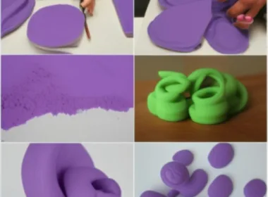 Jak zrobić kolor fioletowy z plasteliny