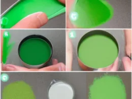 Jak zrobić kolor jasno zielony