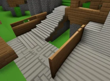 Jak zrobić kręcone schody w Minecraft?