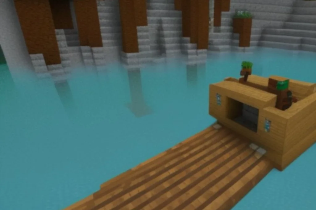 Jak zrobić łódkę w Minecraft