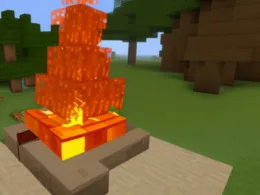 Jak zrobić ognisko w Minecraft