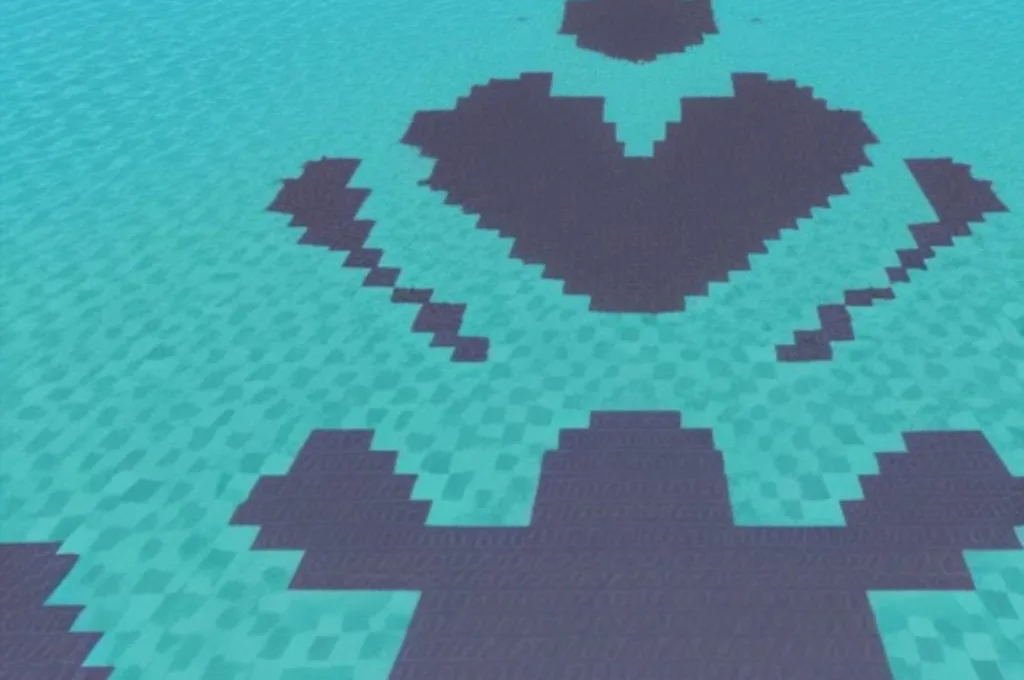 Jak zrobić serce oceanu w Minecraft