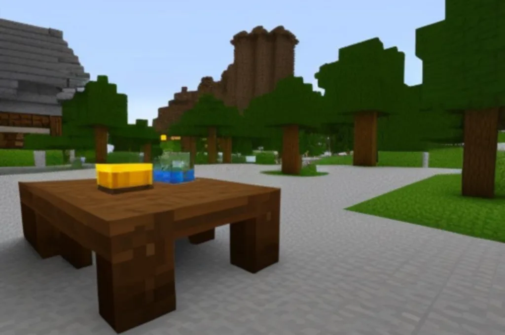 Jak zrobić stół kowalski w Minecraft